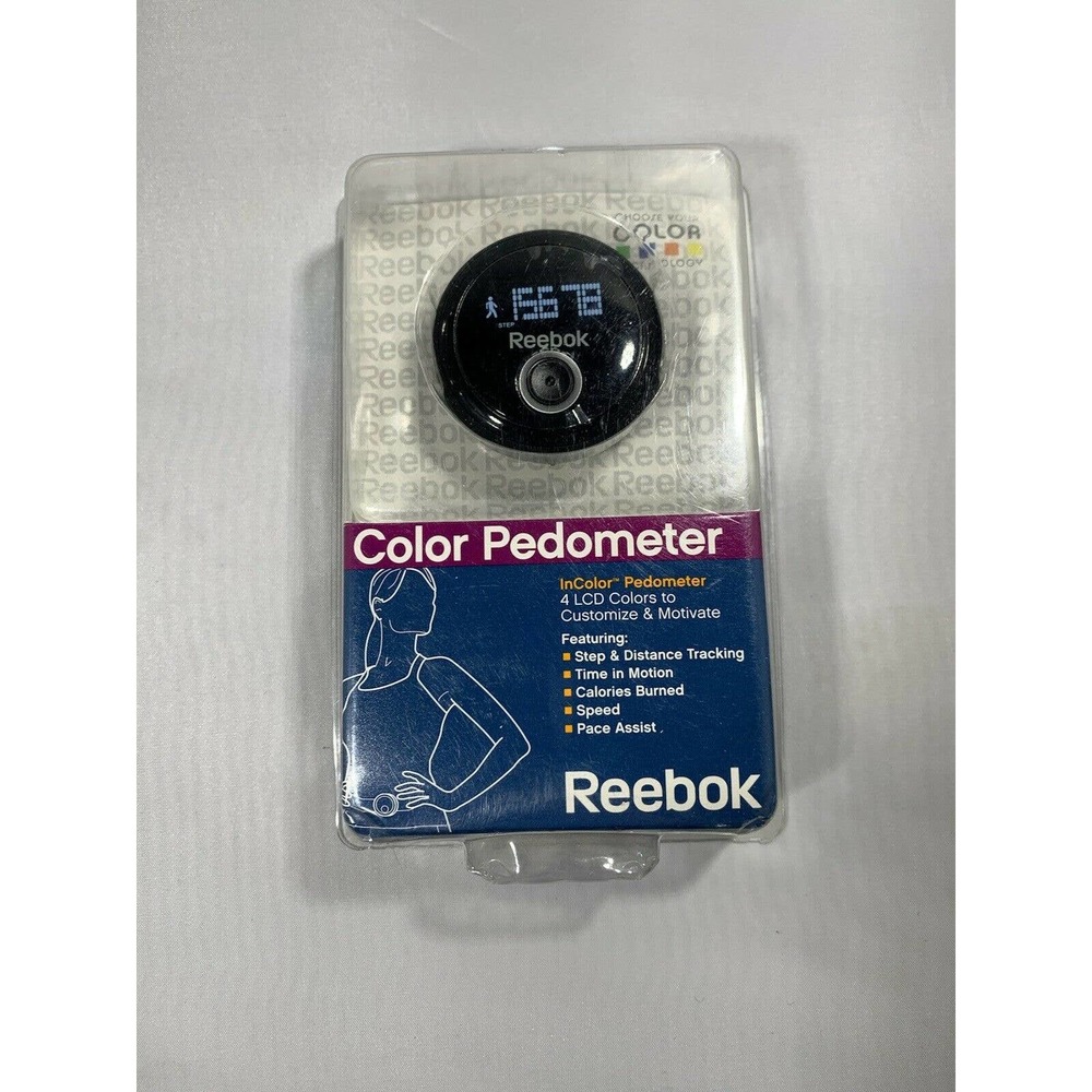 Rebook Color Speedomoter Step and Distance Tracking Calories